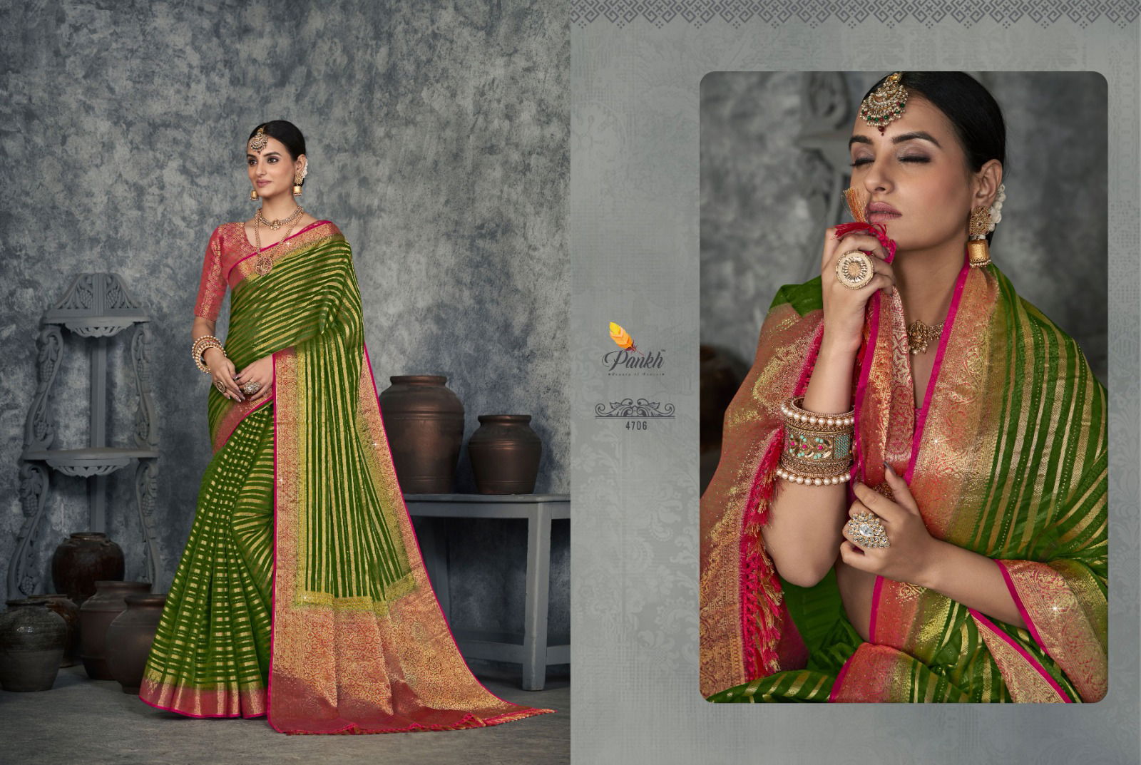 Pankh Suchitra Silk Vol 1 Designer Sarees Catalog
